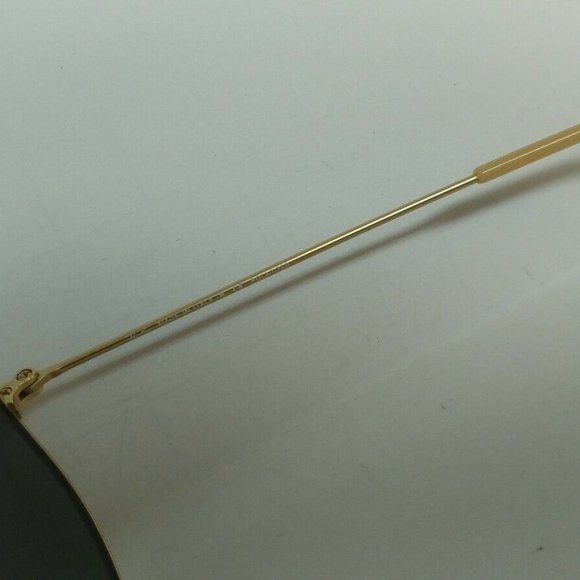 Ray Ban RB 3025 112/M2 Sunglasses Aviator Large Metal Blue Optimized Lens 58*14 - Picture 5 of 7